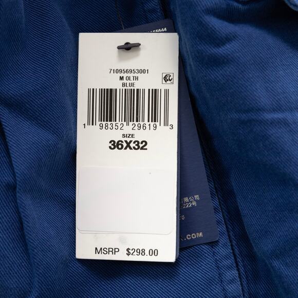 Polo Ralph Lauren Men Cargo Pants Blue Size 36X32 - Picture 8 of 8